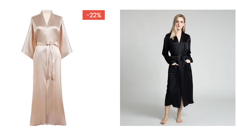 The women’s silk dressing robe is perfect for an excellent night’s rest post thumbnail image